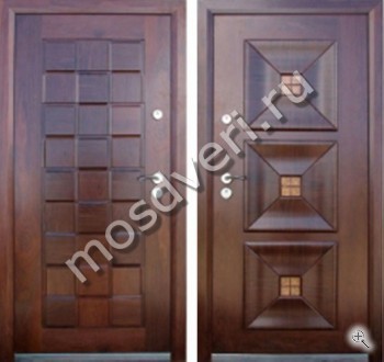 Элитная металлическая дверь с МДФ и зеркальными элементами - купить от производителя Мосдвери Элитная металлическая дверь с МДФ и зеркальными элементами